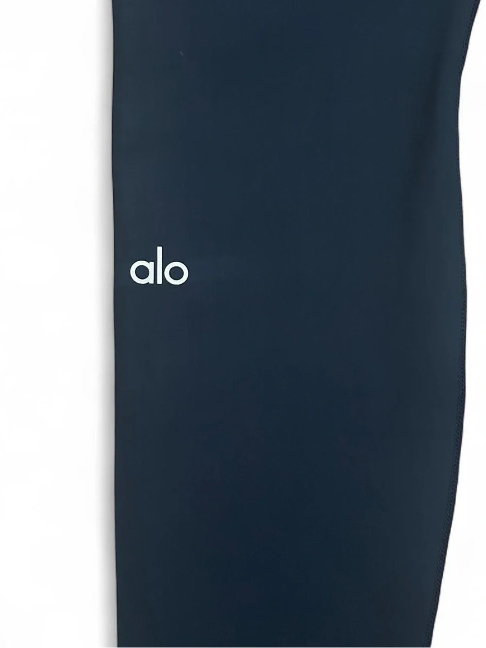 Alo Yoga Warrior Cutout Leggings Navy High Rise Size S